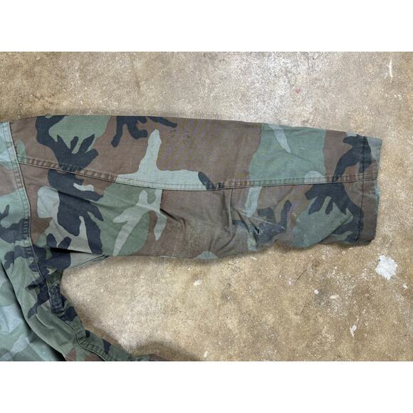 VTG US Army Chemical Protective Jacket Olive Drab‎ Large 80s Military Surplus - Picture 10 of 10